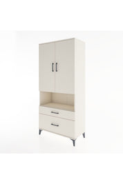 Hyperion Dolap 2 Raflı 2 Çekmeceli Tek Askılı 88x44x195 - S60M027V1B