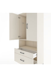 Hyperion Dolap 2 Raflı 2 Çekmeceli Tek Askılı 88x44x195 - S60M027V1B