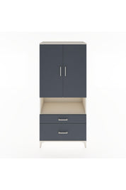 Hyperion Dolap 2 Raflı 2 Çekmeceli Tek Askılı 88x44x195 - S60M027V2B
