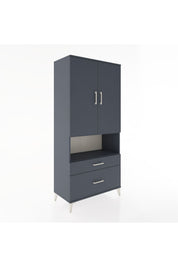 Hyperion Dolap 2 Raflı 2 Çekmeceli Tek Askılı 88x44x195 - S60M027V5B