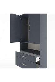 Hyperion Dolap 2 Raflı 2 Çekmeceli Tek Askılı 88x44x195 - S60M027V5B