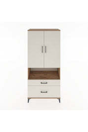 Hyperion Dolap 2 Raflı 2 Çekmeceli Tek Askılı 88x44x195 - S60M027V7B
