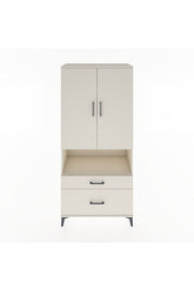 Hyperion Dolap 4 Raflı 2 Çekmeceli 2 Kapaklı 88x44x195 - S60M028V1B