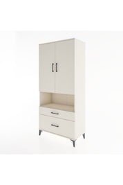 Hyperion Dolap 4 Raflı 2 Çekmeceli 2 Kapaklı 88x44x195 - S60M028V1B