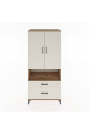 Hyperion Dolap 4 Raflı 2 Çekmeceli 2 Kapaklı 88x44x195 - S60M028V7B