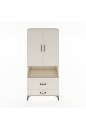 Hyperion Dolap 4 Raflı 2 Çekmeceli 2 Kapaklı 88x44x195 - S60M030V1B