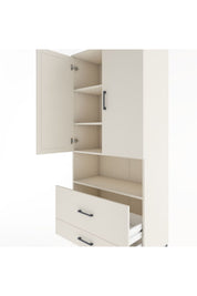Hyperion Dolap 4 Raflı 2 Çekmeceli 2 Kapaklı 88x44x195 - S60M030V1B