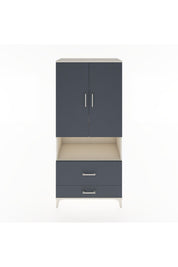 Hyperion Dolap 4 Raflı 2 Çekmeceli 2 Kapaklı 88x44x195 - S60M030V2B