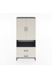 Hyperion Dolap 4 Raflı 2 Çekmeceli 2 Kapaklı 88x44x195 - S60M030V4B