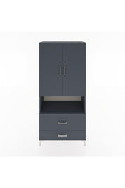 Hyperion Dolap 4 Raflı 2 Çekmeceli 2 Kapaklı 88x44x195 - S60M030V5B