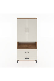 Hyperion Dolap 4 Raflı 2 Çekmeceli 2 Kapaklı 88x44x195 - S60M030V7B