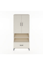 Hyperion Dolap 5 Raflı Tek Çekmeceli 2 Kapaklı 88x44x195 - S60M032V1B