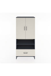 Hyperion Dolap 5 Raflı Tek Çekmeceli 2 Kapaklı 88x44x195 - S60M032V4B
