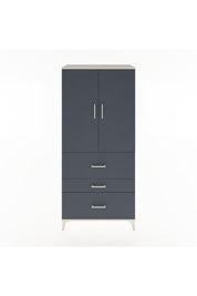 Hyperion Dolap 3 Raflı 3 Çekmeceli 2 Kapaklı 88x44x195 - S60M034V2B