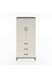 Hyperion Dolap 3 Raflı 3 Çekmeceli 2 Kapaklı 88x44x195 - S60M034V4B