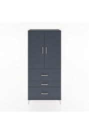 Hyperion Dolap 3 Raflı 3 Çekmeceli 2 Kapaklı 88x44x195 - S60M034V5B