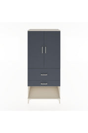 Hyperion Dolap Tek Raflı 2 Çekmeceli Tek Askılı 88x44x195 - S60M036V2B