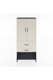 Hyperion Dolap Tek Raflı 2 Çekmeceli Tek Askılı 88x44x195 - S60M036V4B