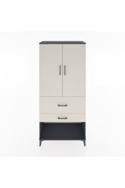 Hyperion Dolap 3 Raflı 2 Çekmeceli 2 Kapaklı 88x44x195 - S60M037V4B