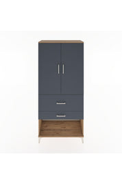 Hyperion Dolap 3 Raflı 2 Çekmeceli 2 Kapaklı 88x44x195 - S60M037V8B