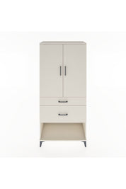 Hyperion Dolap Tek Raflı 2 Çekmeceli Tek Askılı 88x44x195 - S60M038V1B