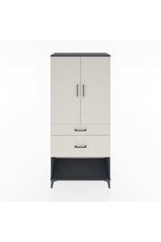 Hyperion Dolap 3 Raflı 2 Çekmeceli 2 Kapaklı 88x44x195 - S60M039V4B