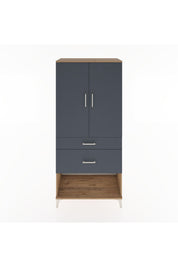 Hyperion Dolap 3 Raflı 2 Çekmeceli 2 Kapaklı 88x44x195 - S60M039V8B