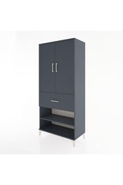 Hyperion Dolap 2 Raflı Tek Çekmeceli Tek Askılı 88x44x195 - S60M040V5B