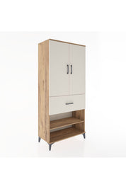 Hyperion Dolap 2 Raflı Tek Çekmeceli Tek Askılı 88x44x195 - S60M040V7B