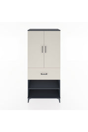 Hyperion Dolap 4 Raflı Tek Çekmeceli 2 Kapaklı 88x44x195 - S60M041V4B