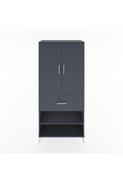 Hyperion Dolap 4 Raflı Tek Çekmeceli 2 Kapaklı 88x44x195 - S60M041V5B