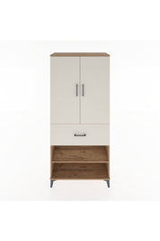 Hyperion Dolap 4 Raflı Tek Çekmeceli 2 Kapaklı 88x44x195 - S60M041V7B