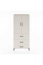 Hyperion Dolap Tek Raflı 3 Çekmeceli Tek Askılı 88x44x195 - S60M042V1B