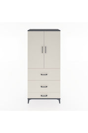 Hyperion Dolap Tek Raflı 3 Çekmeceli Tek Askılı 88x44x195 - S60M042V4B