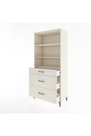 Hyperion Dolap 3 Raflı 3 Çekmeceli 88x44x195 - S60M043V1B