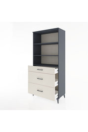 Hyperion Dolap 3 Raflı 3 Çekmeceli 88x44x195 - S60M043V4B