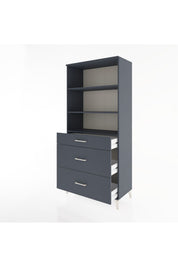 Hyperion Dolap 3 Raflı 3 Çekmeceli 88x44x195 - S60M043V5B