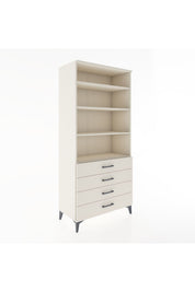Hyperion Dolap 4 Raflı 4 Çekmeceli 88x44x195 - S60M044V1B