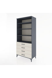 Hyperion Dolap 4 Raflı 4 Çekmeceli 88x44x195 - S60M044V4B