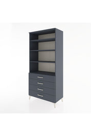 Hyperion Dolap 4 Raflı 4 Çekmeceli 88x44x195 - S60M044V5B