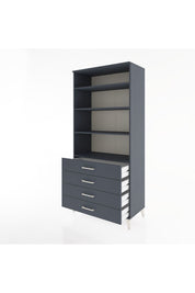 Hyperion Dolap 4 Raflı 4 Çekmeceli 88x44x195 - S60M044V5B