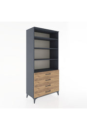 Hyperion Dolap 4 Raflı 4 Çekmeceli 88x44x195 - S60M044V6B