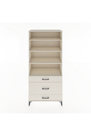 Hyperion Dolap 4 Raflı 3 Çekmeceli 88x44x195 - S60M045V1B