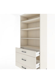 Hyperion Dolap 4 Raflı 3 Çekmeceli 88x44x195 - S60M045V1B
