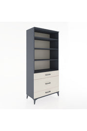 Hyperion Dolap 4 Raflı 3 Çekmeceli 88x44x195 - S60M045V4B