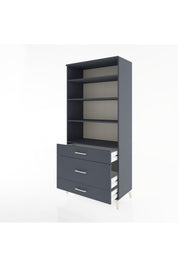 Hyperion Dolap 4 Raflı 3 Çekmeceli 88x44x195 - S60M045V5B