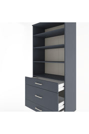 Hyperion Dolap 4 Raflı 3 Çekmeceli 88x44x195 - S60M045V5B