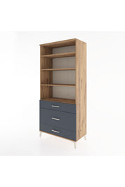 Hyperion Dolap 4 Raflı 3 Çekmeceli 88x44x195 - S60M045V8B