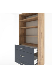Hyperion Dolap 4 Raflı 3 Çekmeceli 88x44x195 - S60M045V8B