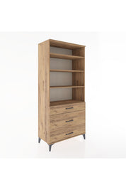 Hyperion Dolap 4 Raflı 3 Çekmeceli 88x44x195 - S60M045V9B